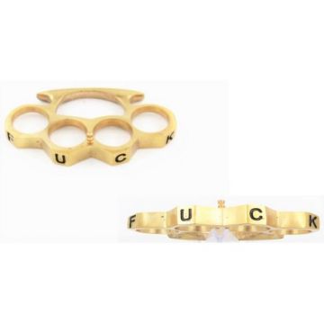 Brass Knuckle Belt Buckle